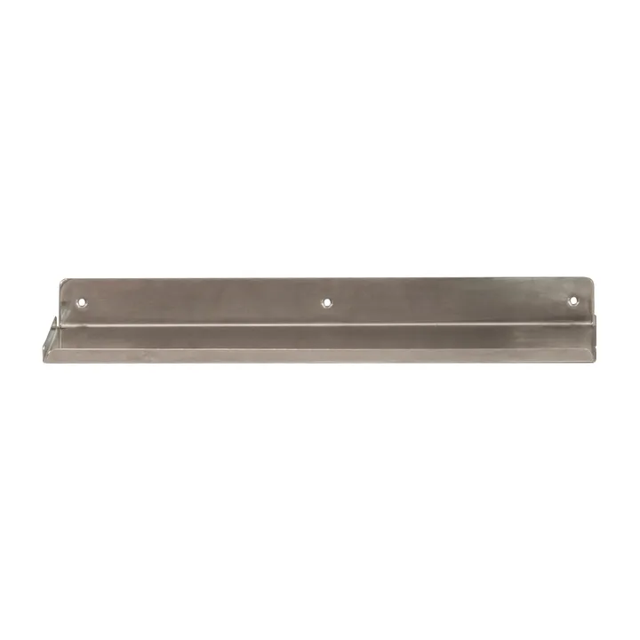 Ledge shelf 43 cm - Brushed silver - House Doctor