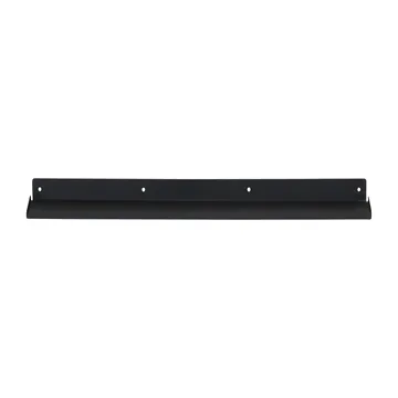 Ledge shelf 80 cm - Black - House Doctor