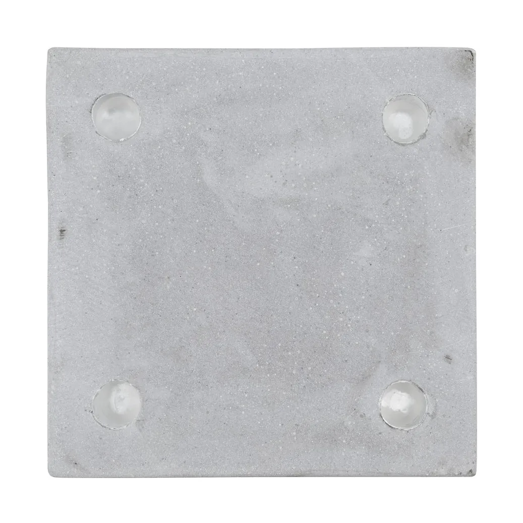 Marb candle holder 20x20x20 cm, Grey House Doctor