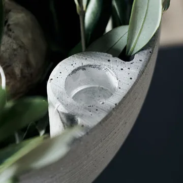 Marb candle sticks Ø20 cm - Concrete - House Doctor