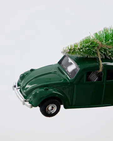 MINI Xmas car - Green - House Doctor