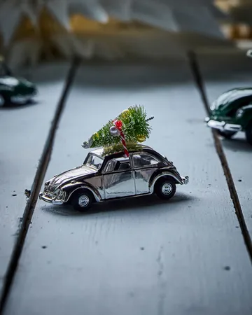MINI Xmas car - Silver - House Doctor