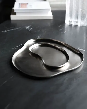 Osea tray 35x41 cm - Silver finish - House Doctor