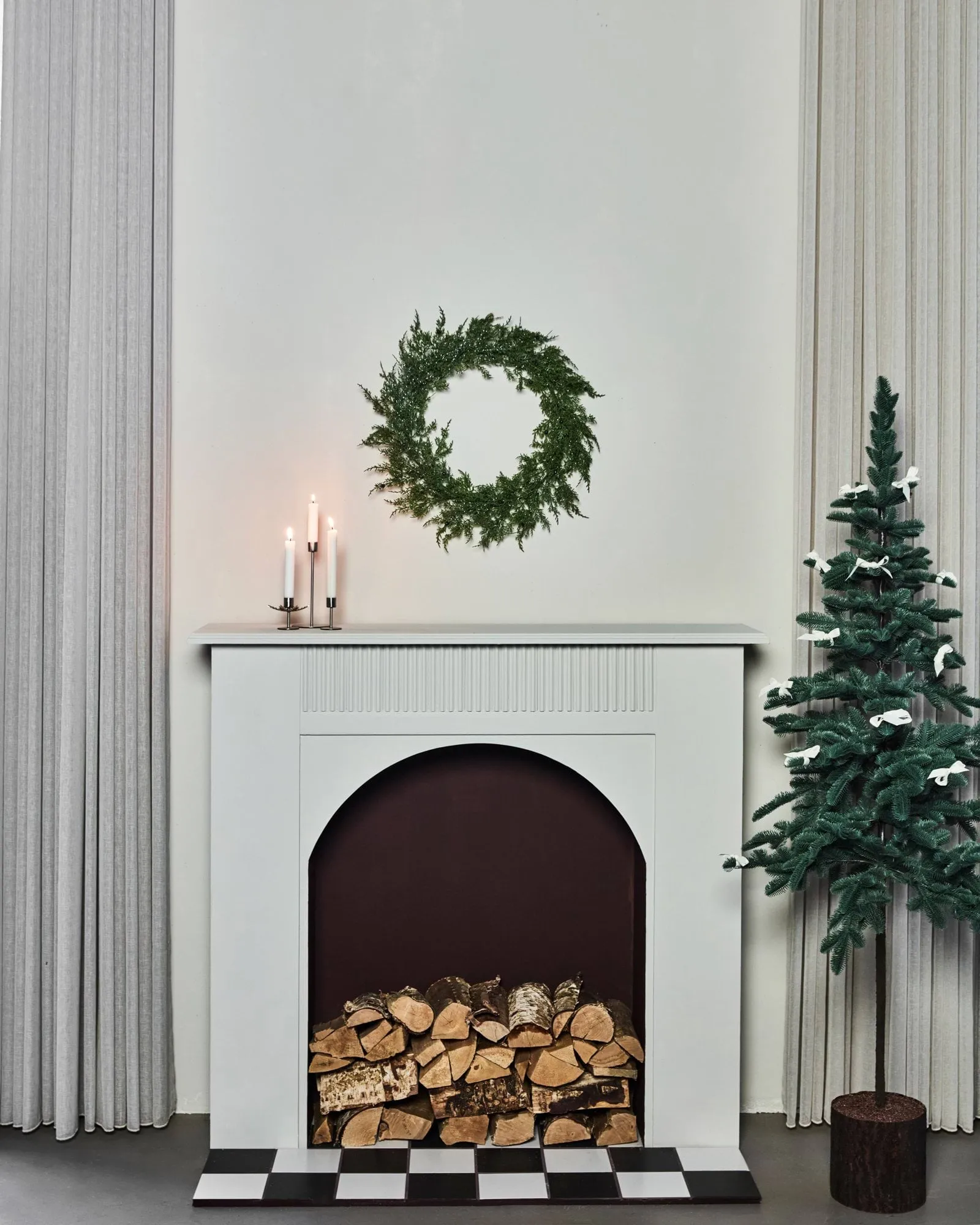 Pine wreath, Ø55 cm, Green House Doctor