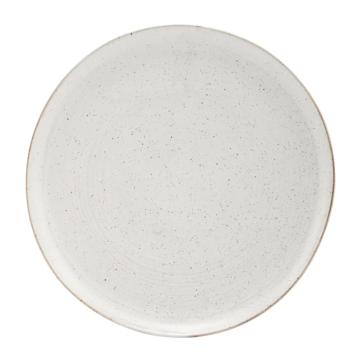 Pion plate Ø28.5 cm - grey-white - House Doctor
