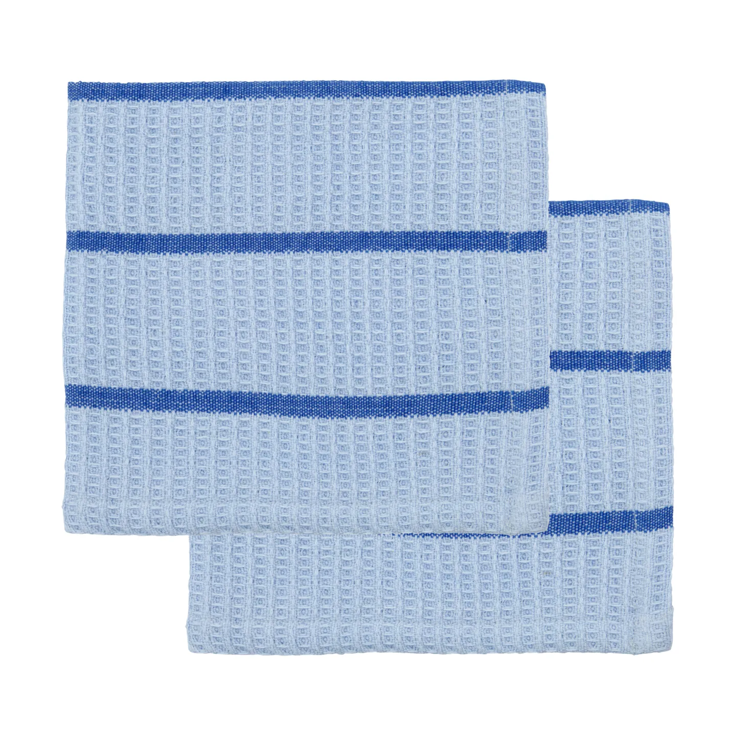 Rena dishcloth, Light blue-blue, 30x30 cm, 2-pack House Doctor