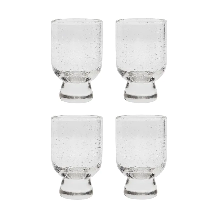 Rich glass on stem 23 cl 4-pack - Clear - House Doctor