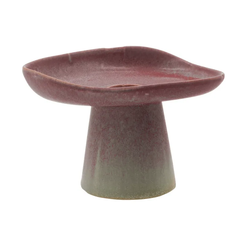 Shay candle holder, Dark purple House Doctor