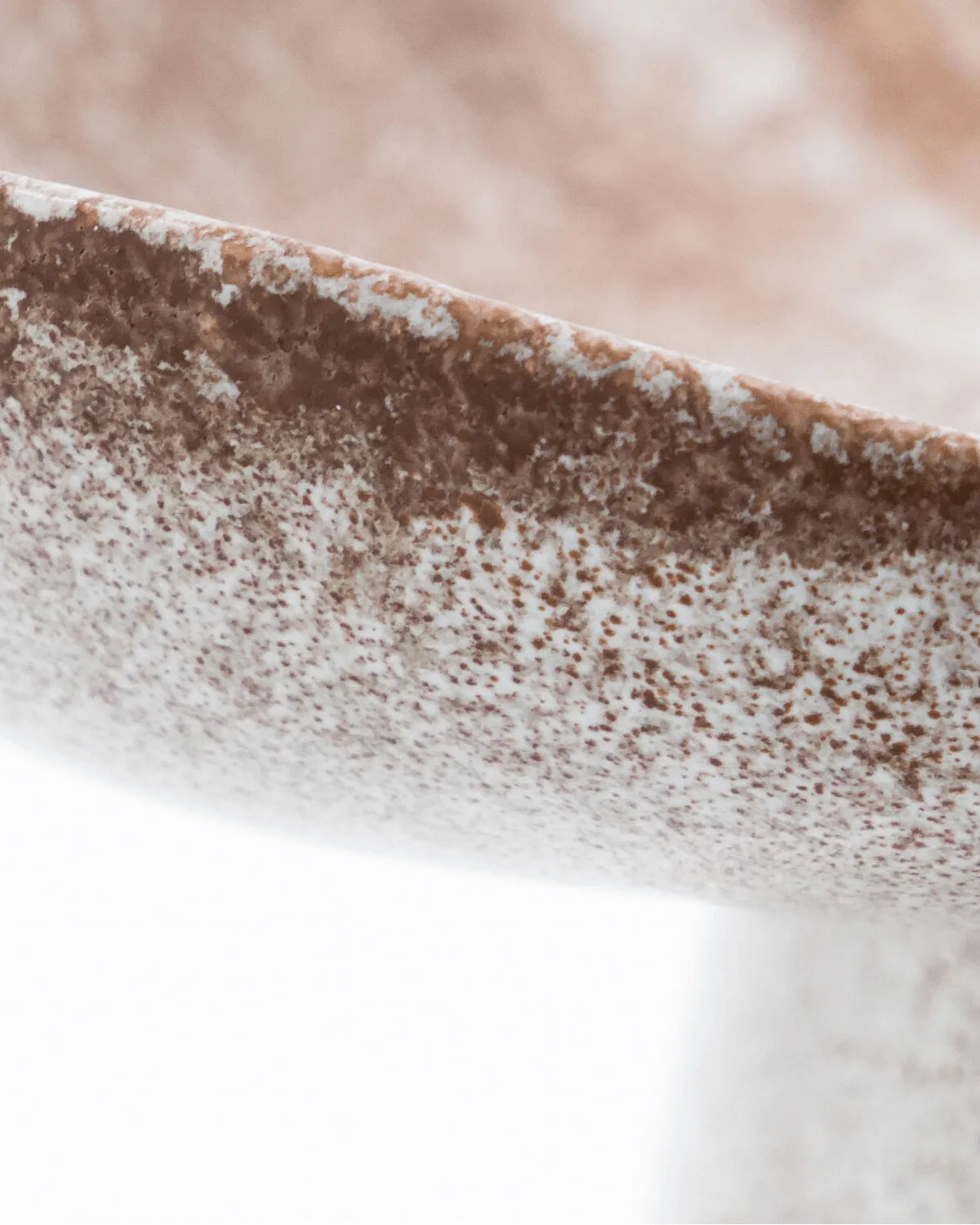 Shay candle holder, Suede brown House Doctor
