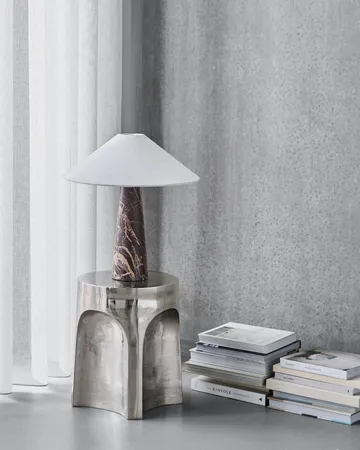 Soffi table lamp - Brown-Off-White, Ø42x44.5 cm - House Doctor