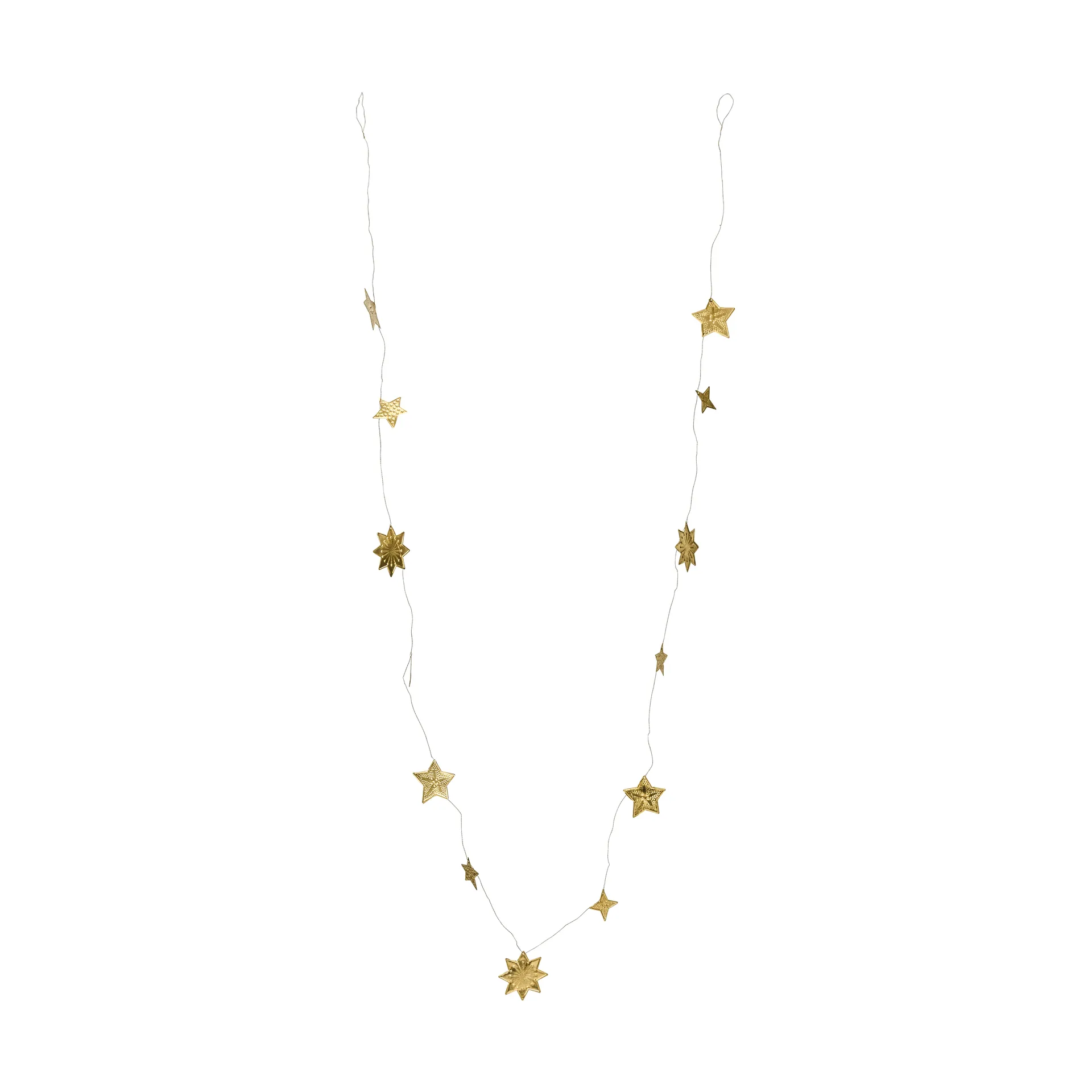 Stars garland, Antique brass, 200 cm House Doctor