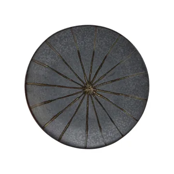 Suns plate Ø15.7 cm - dark grey - House Doctor