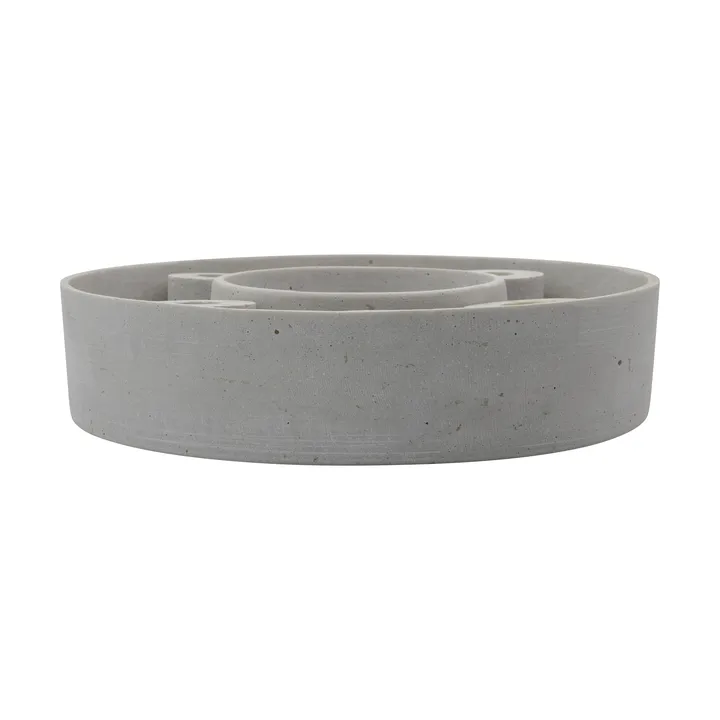 The Ring advent candle holder Ø26 cm - Grey - House Doctor