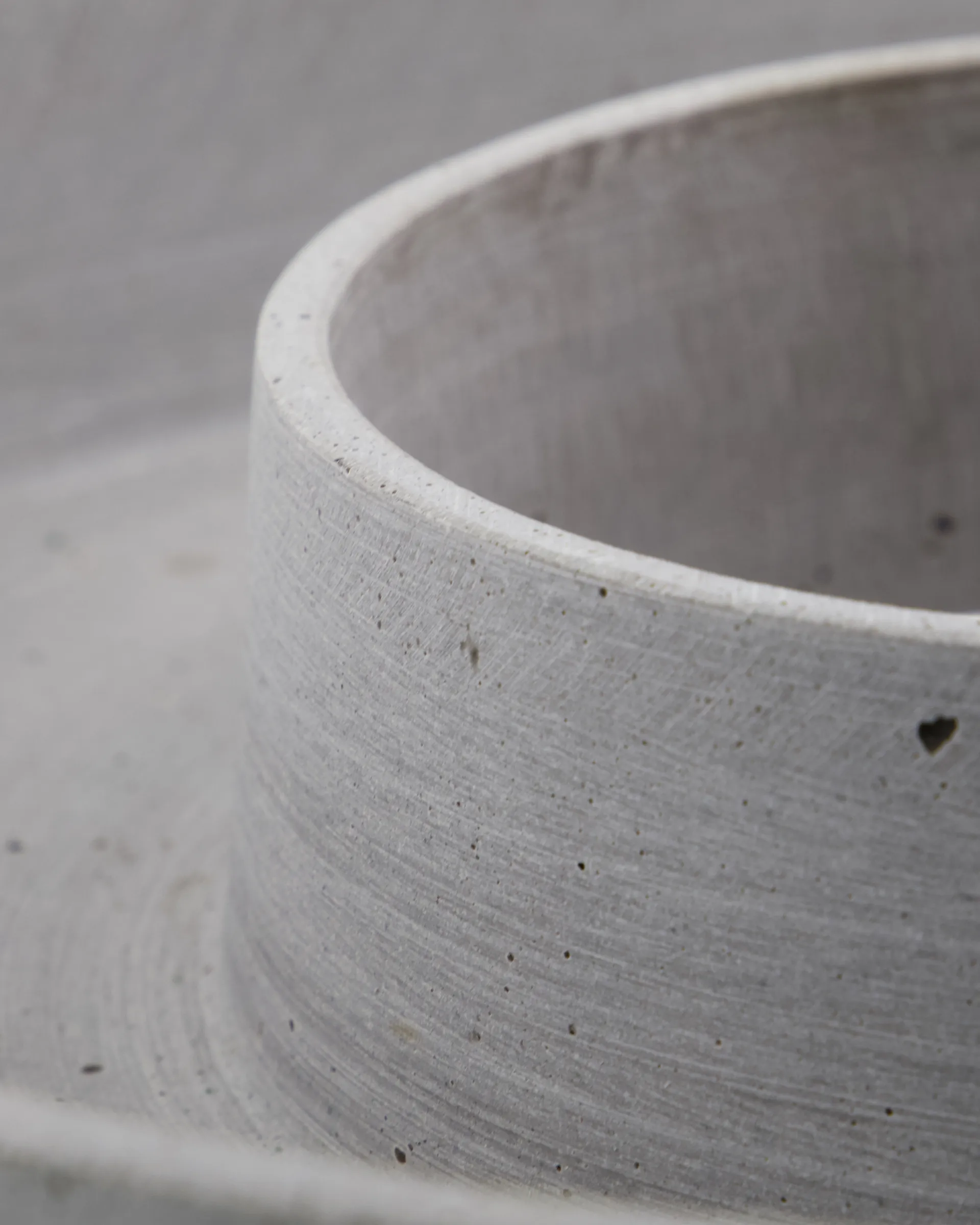 The Ring candle holder for block candles, Concrete House Doctor