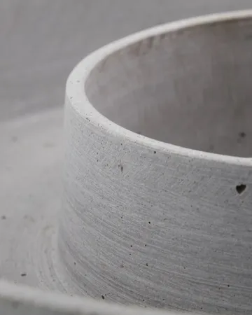The Ring candle holder for block candles - Concrete - House Doctor