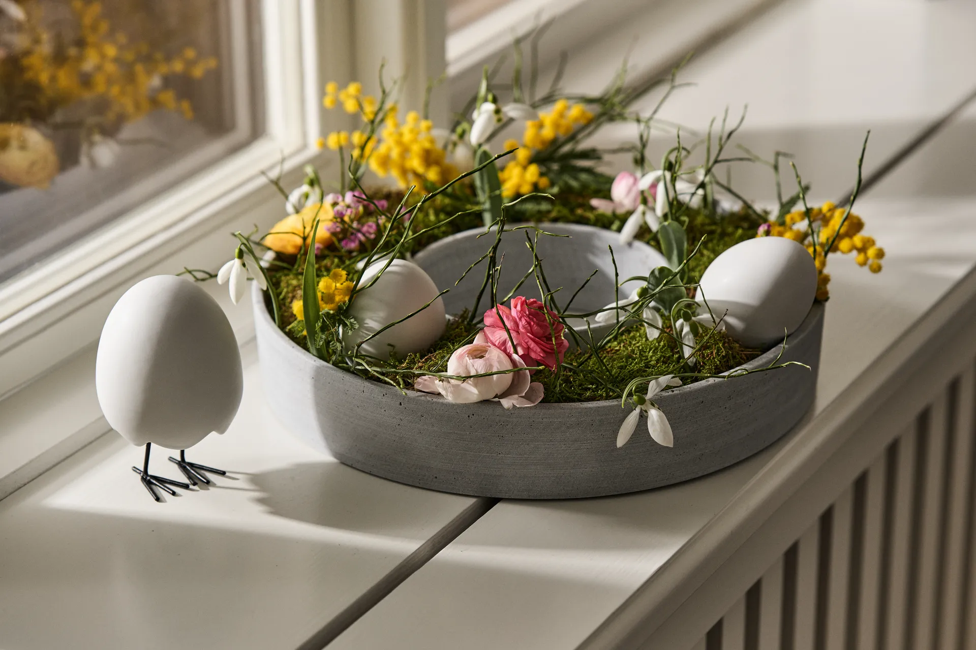 The Ring candle holder for block candles, Concrete House Doctor