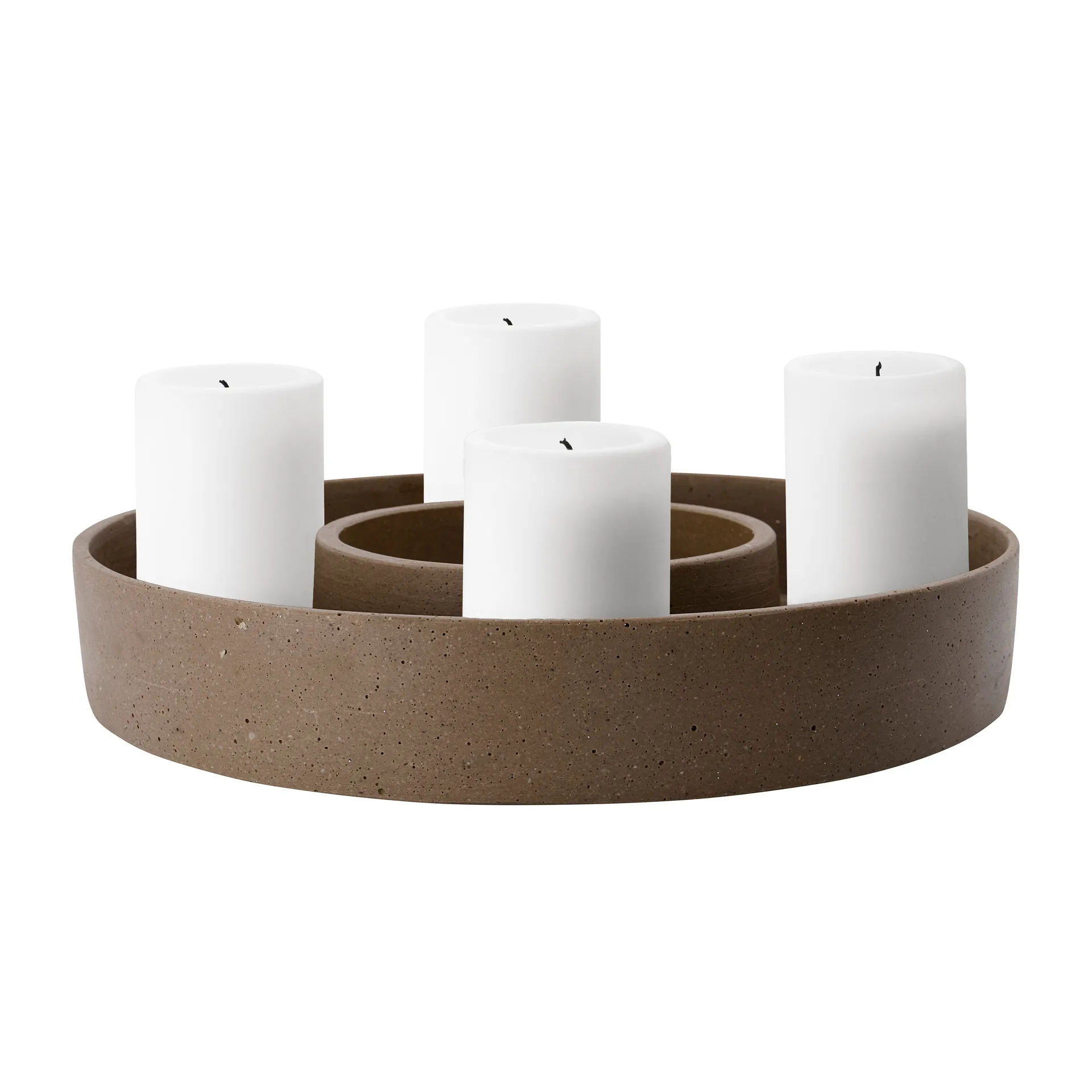 The Ring candle holder for block candles, Daca House Doctor