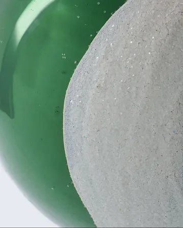 Twister Christmas tree bauble Ø6 cm 4-pack - Green-white - House Doctor