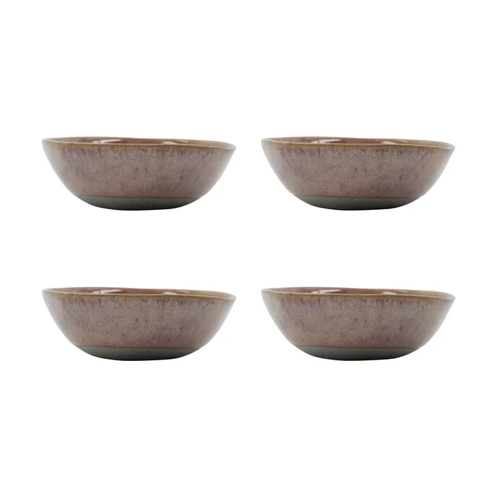 Vida bowl 6 cl 4-pack - Pink - House Doctor