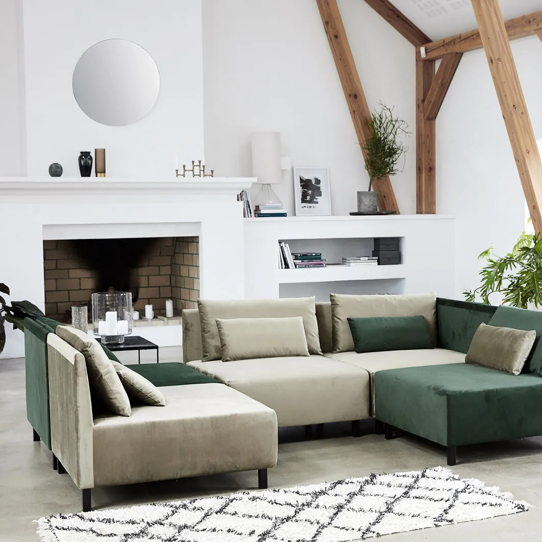 Walls mirror Ø 80 cm, clear House Doctor