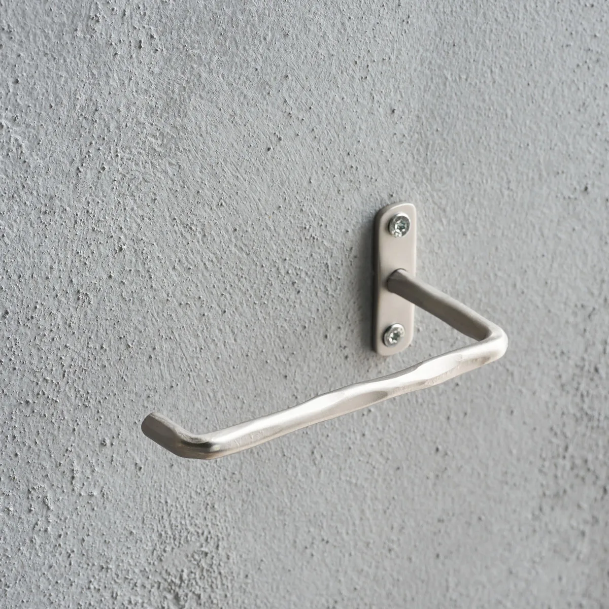 Welo toilet paper holder, Brushed silver House Doctor