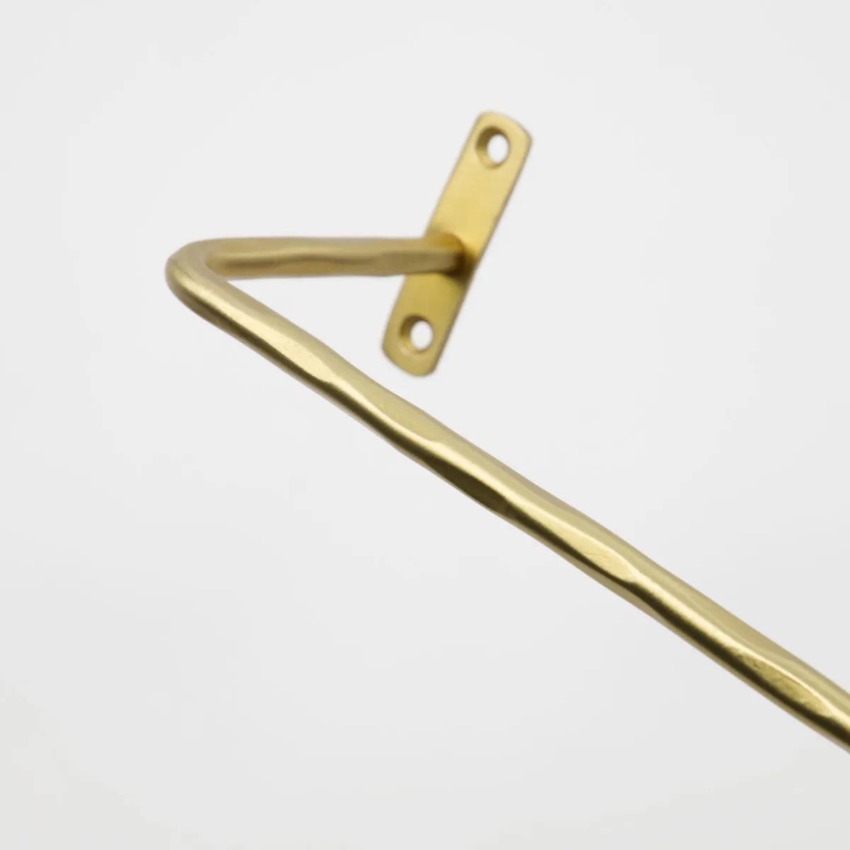 Welo towel rack 61,5 cm, Brushed brass House Doctor