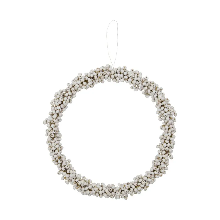 Winter wreath Ø23 cm, White House Doctor