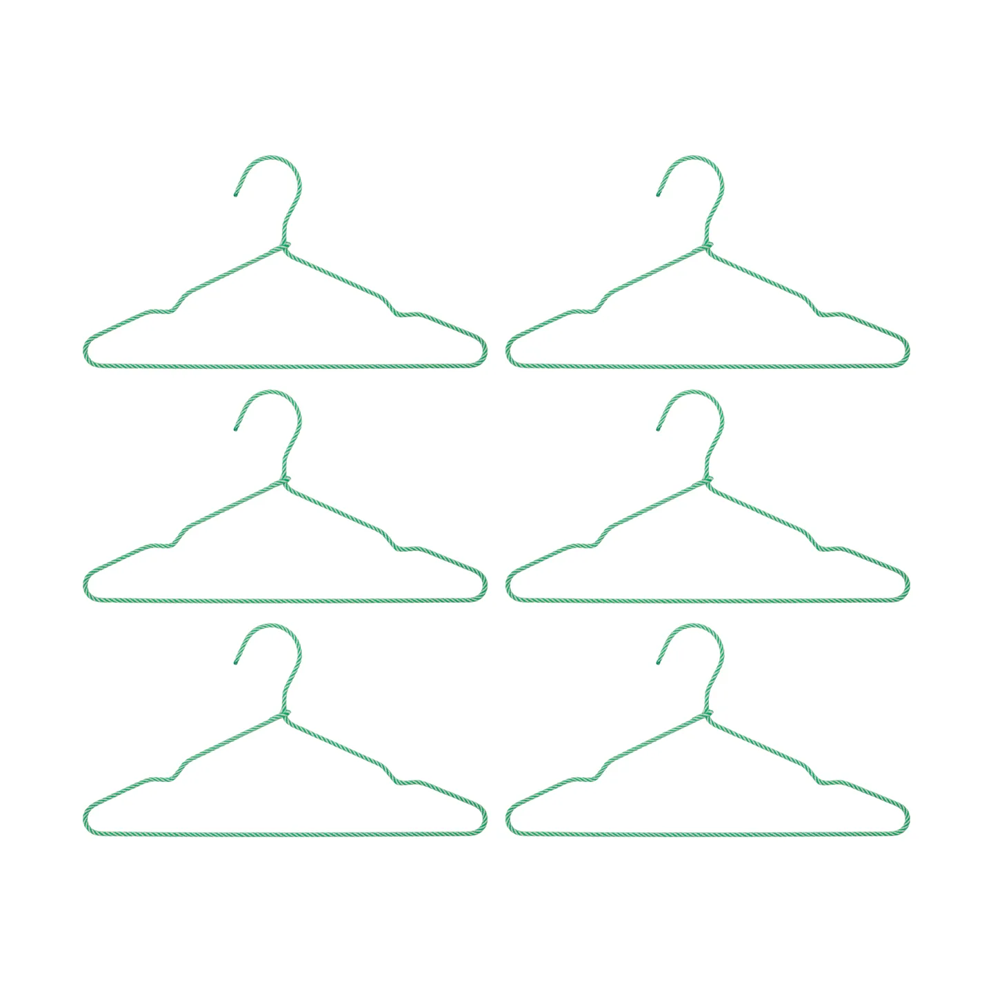 Wire hanger 6-pack, Green House Doctor