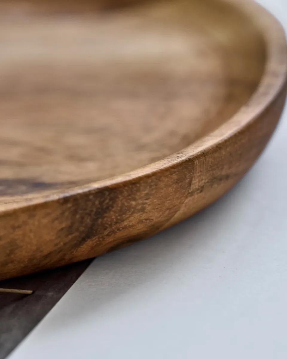 Wood tray 12.5x22.5 cm 2-pack, Nature House Doctor