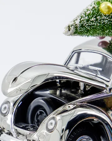 Xmas car - Silver - House Doctor