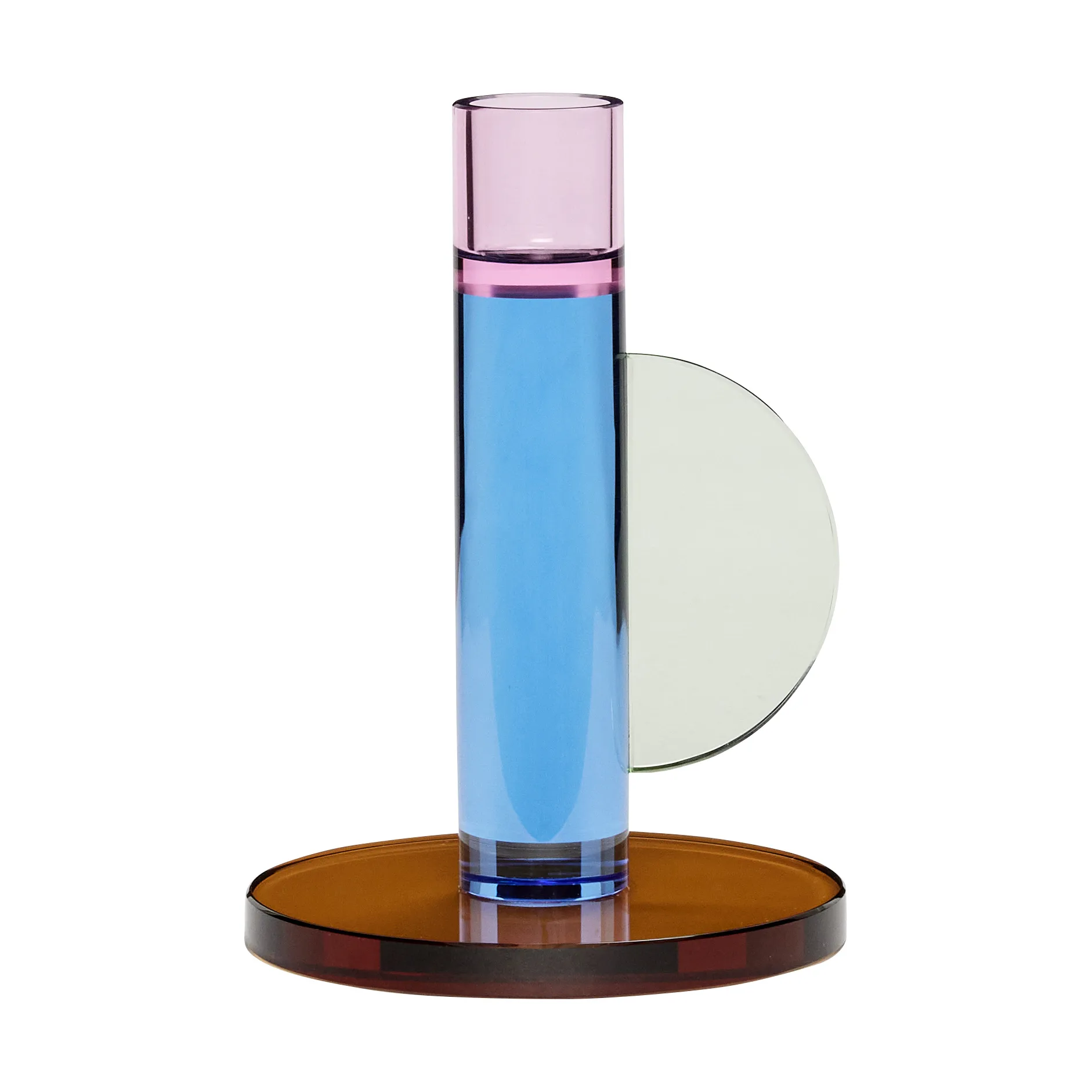 Astro candleholder, Blue Hübsch