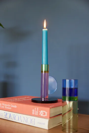 Astro candleholder - Pink - Hübsch