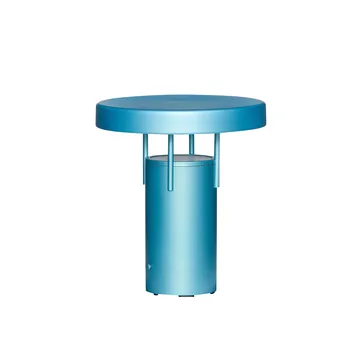 BringMe mini portable table lamp - Metallic turquoise - Hübsch