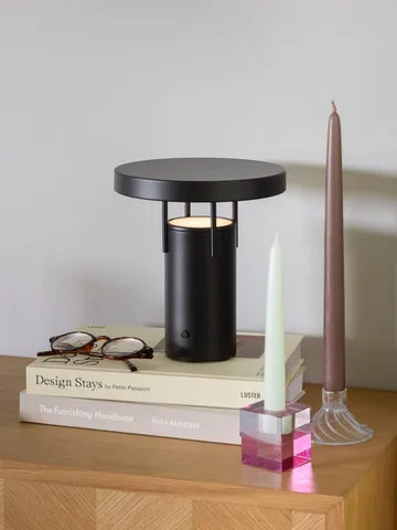 BringMe portable table lamp - Matte black, mini 20 cm - Hübsch