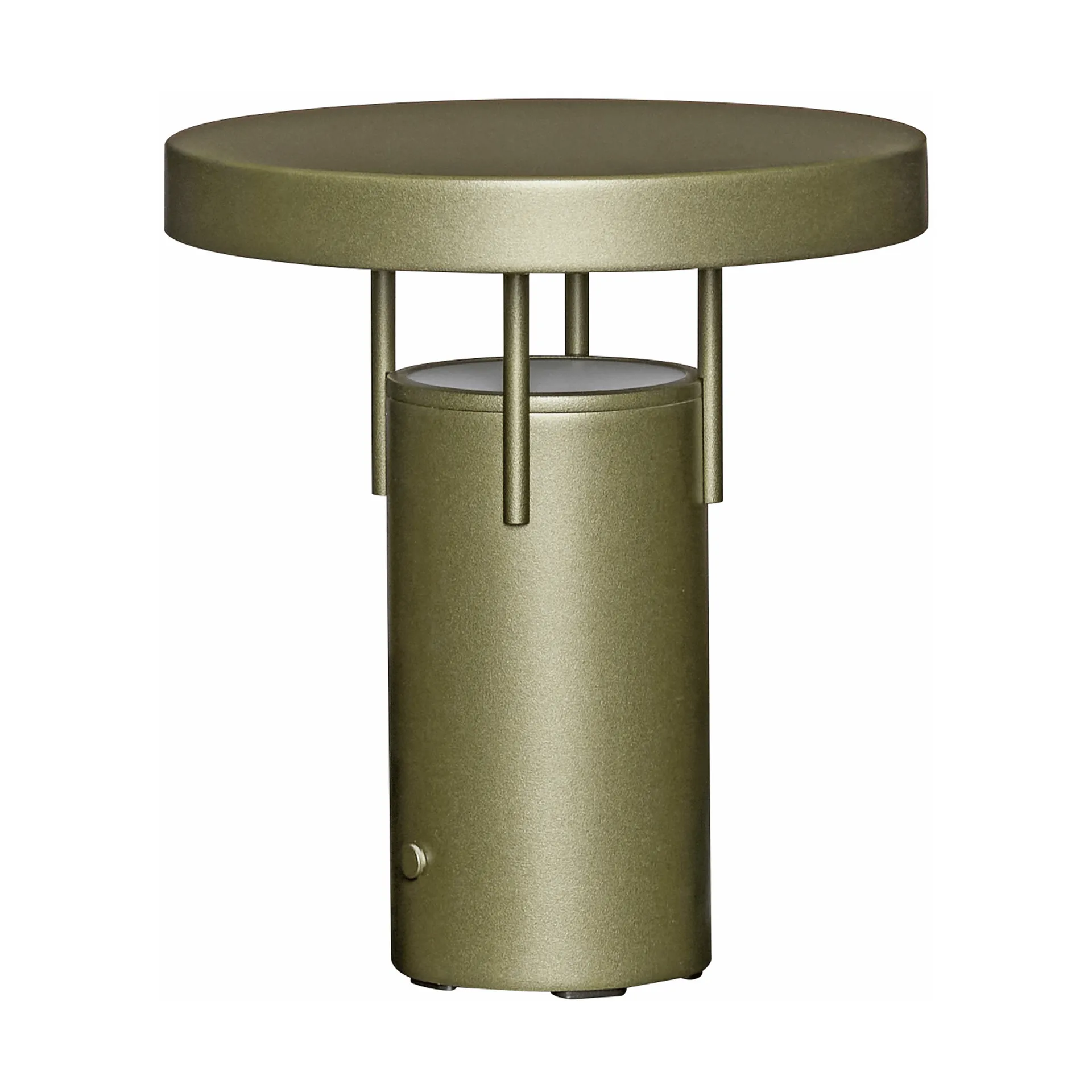 BringMe portable table lamp, Metallic dark green, mini 20 cm Hübsch