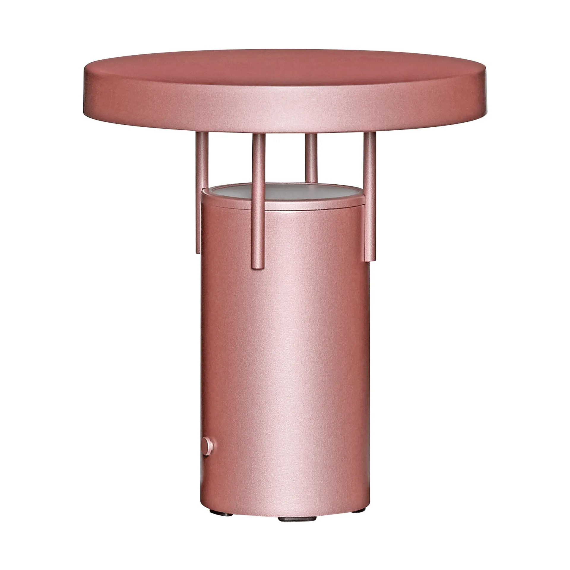 BringMe portable table lamp, Metallic pink, mini 20 cm Hübsch
