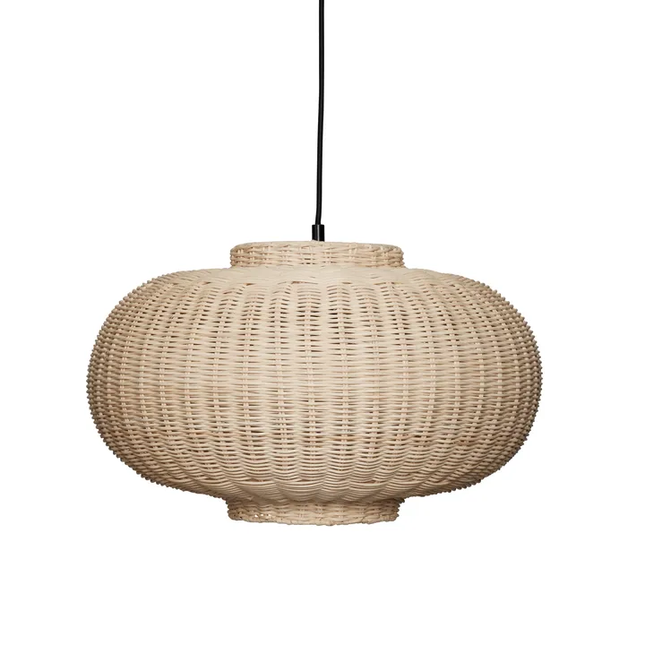 Chand Ellipse pendant - Natural - Hübsch