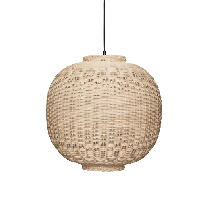 Chand Round pendant - Natural - Hübsch