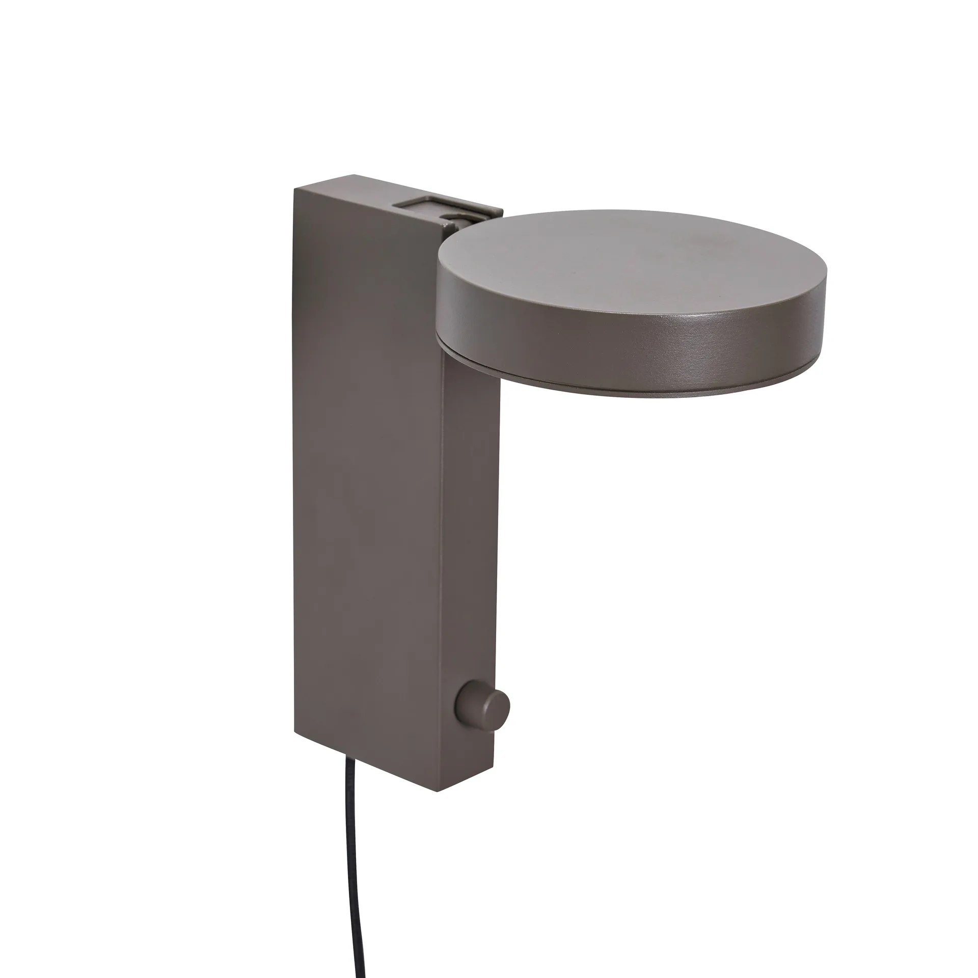 Crea wall lamp, Brown Hübsch