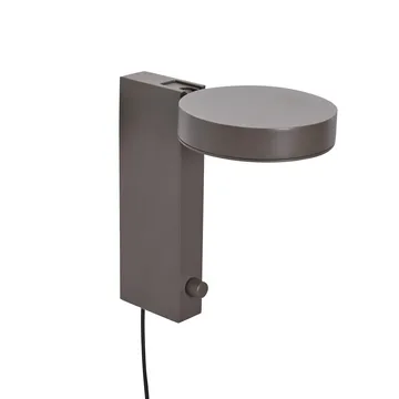 Crea wall lamp - Brown - Hübsch