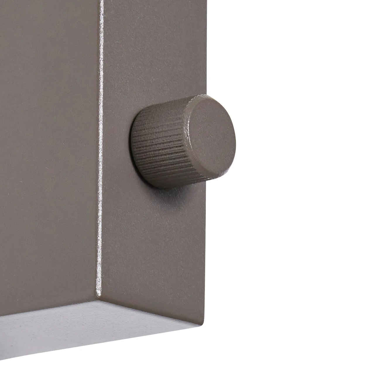 Crea wall lamp, Brown Hübsch