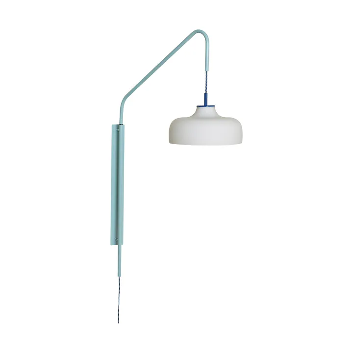 Current wall lamp - Light blue - Hübsch