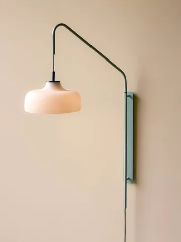 Current wall lamp - Light blue - Hübsch