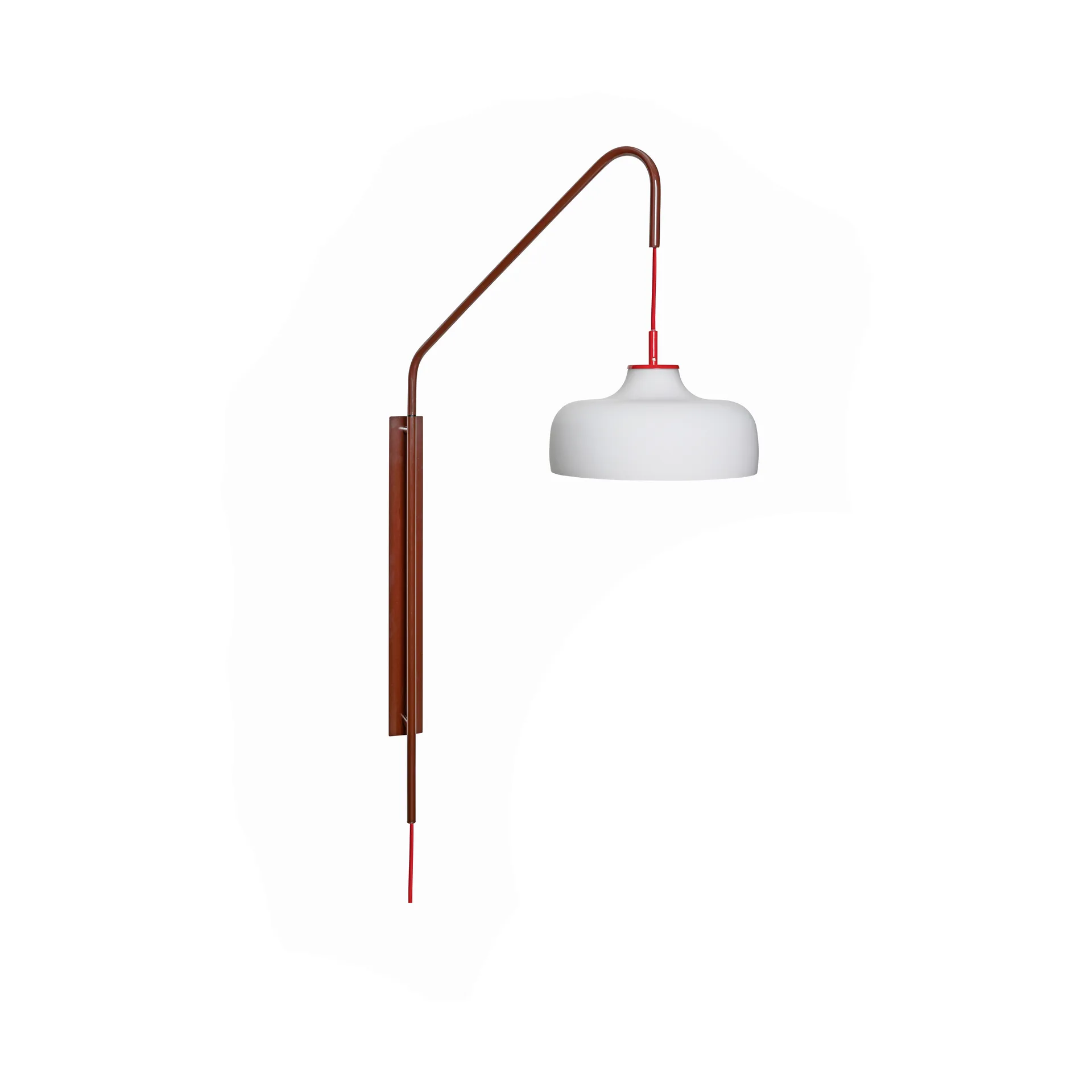 Current wall lamp, Red Hübsch