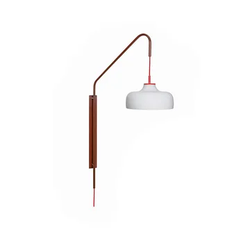 Current wall lamp - Red - Hübsch