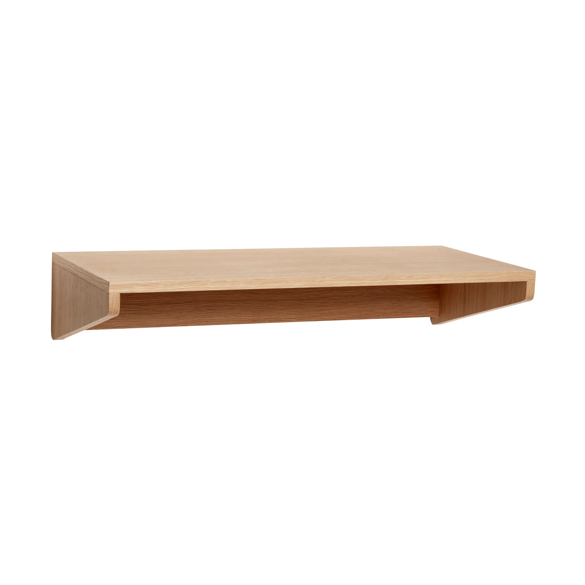Folk wall-mounted desk, Oak Hübsch