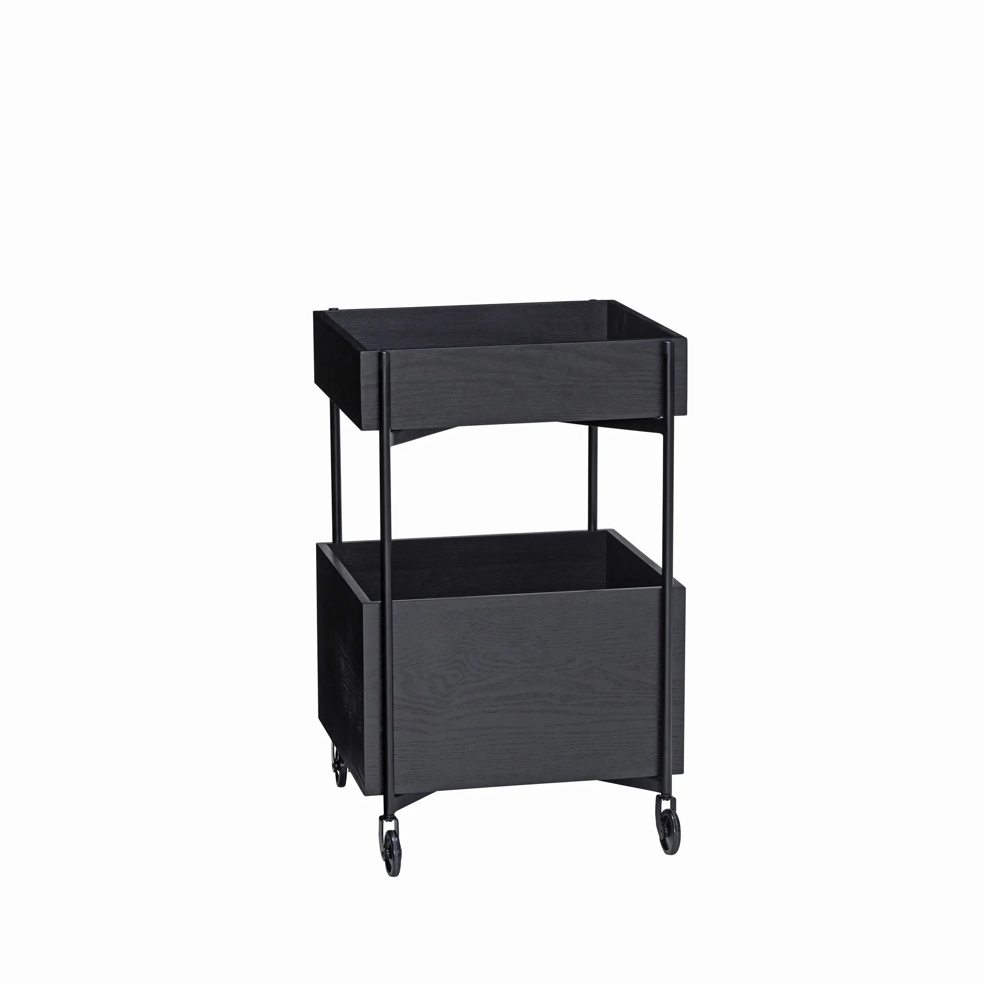 Fresh Rolling Cart 70 cm, Black Hübsch