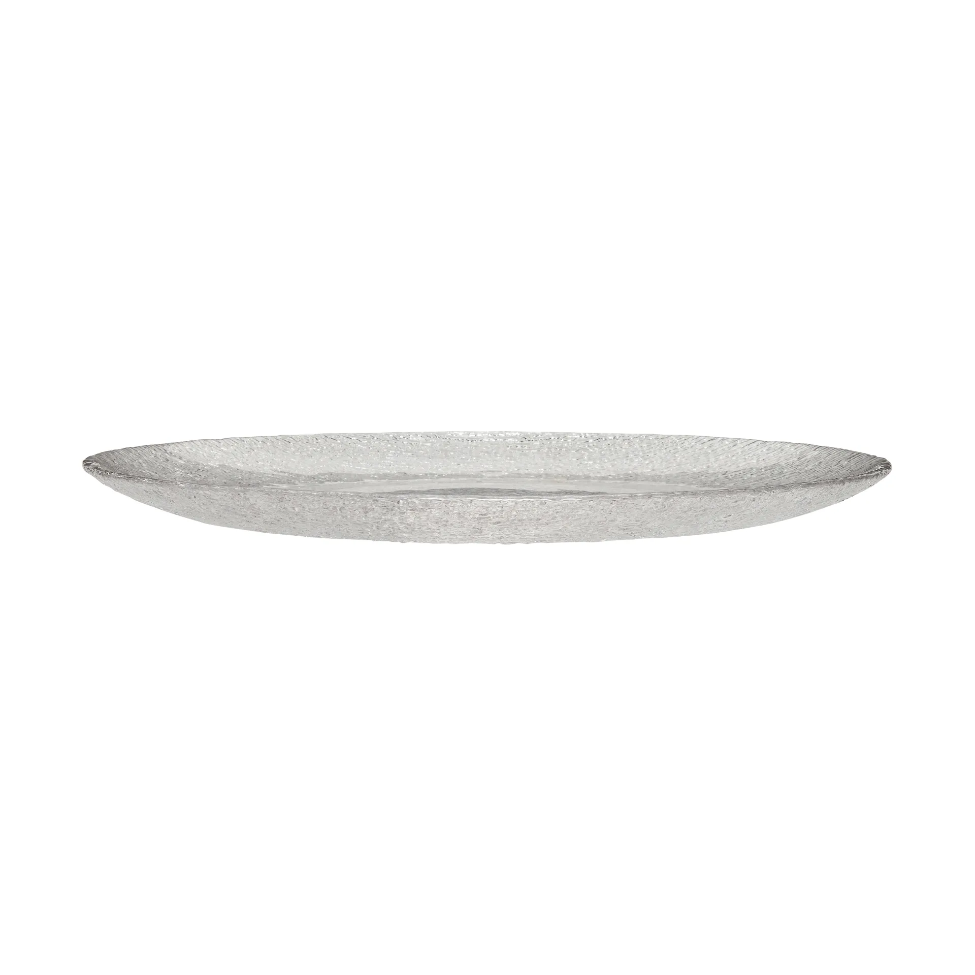 Fuyu plate Ø27 cm, Clear Hübsch