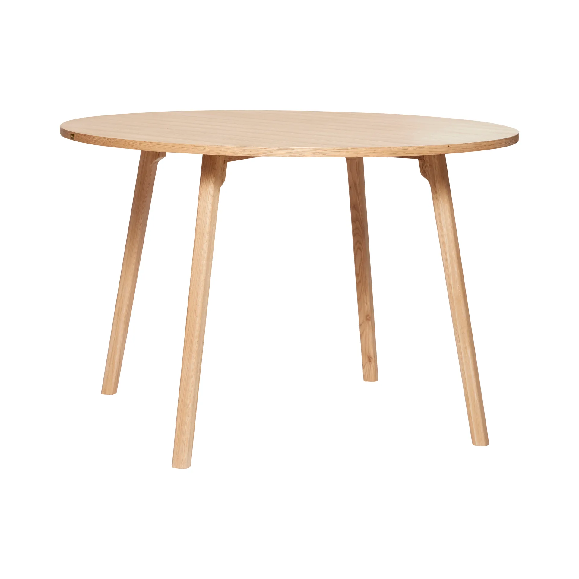 Ground dining table round Ø115 cm, Nature Hübsch