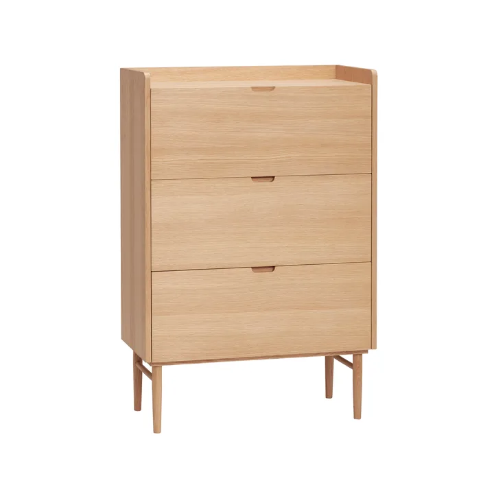 Hide chest of drawers - Oak - Hübsch